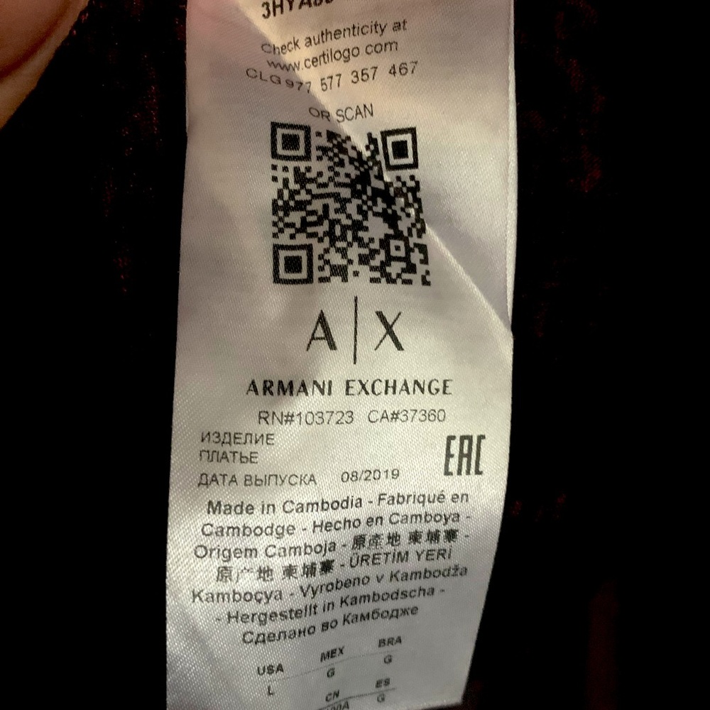 Armani Exchange ‼️ Dress‼️